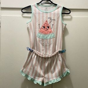 Girl Carters 3 Piece Pajamas